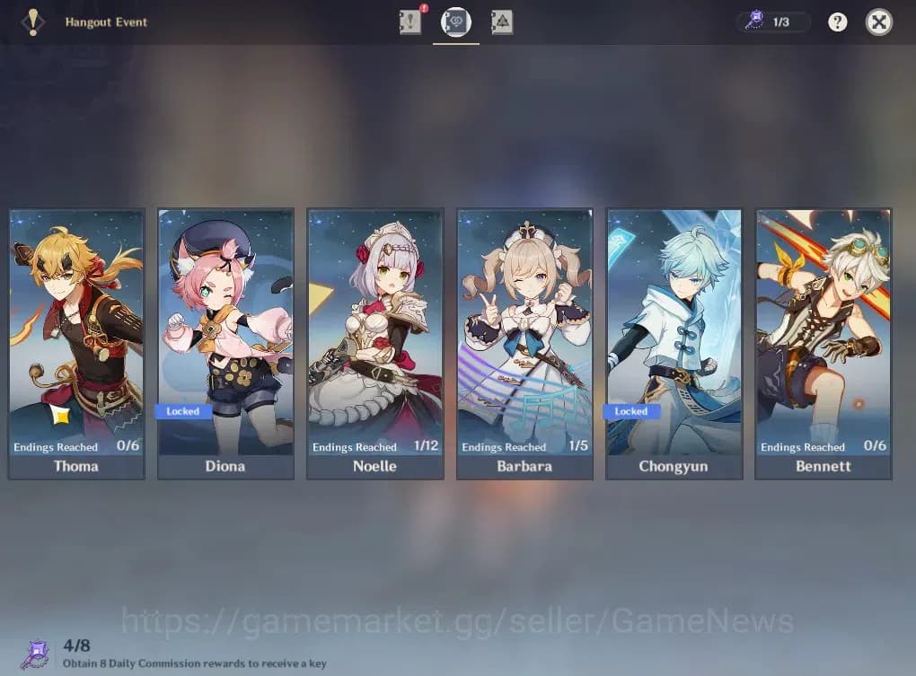 Genshin Impact Accounts ASIA|AR 52|11 Limited+5(*5Wep)|Arlecchino,HuTao+Si image 20