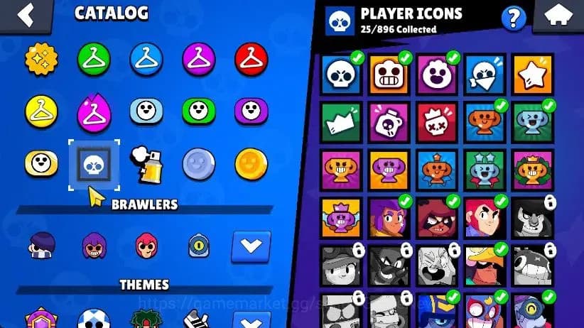 Brawl Stars Accounts 1012 Trophy|17 Brawlers 3 Max Lvl [Glowy,Edgar,She image 12