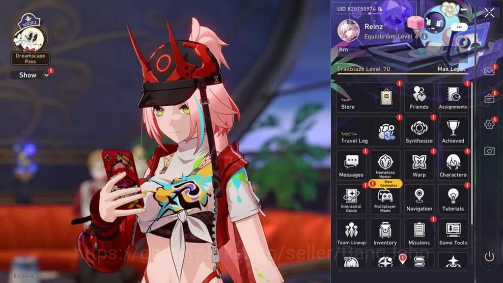 Honkai Star Rail Accounts ASIA | TL 70 | 21 LIMIT | CASTORICE PRIME TEAM + S image 1