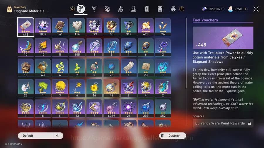 Honkai Star Rail Accounts ASIA | TL 70 | 21 LIMIT | CASTORICE PRIME TEAM + S image 10