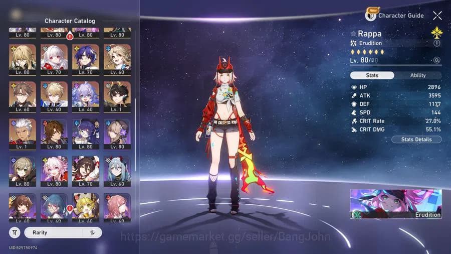 Honkai Star Rail Accounts ASIA | TL 70 | 21 LIMIT | CASTORICE PRIME TEAM + S image 18