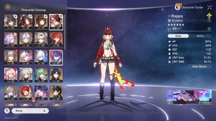 Honkai Star Rail Accounts ASIA | TL 70 | 21 LIMIT | CASTORICE PRIME TEAM + S image 19