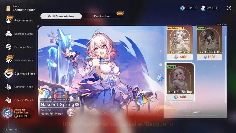 Honkai Star Rail Accounts ASIA | TL 70 | 21 LIMIT | CASTORICE PRIME TEAM + S image 2