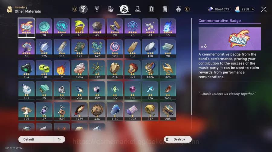 Honkai Star Rail Accounts ASIA | TL 70 | 21 LIMIT | CASTORICE PRIME TEAM + S image 7