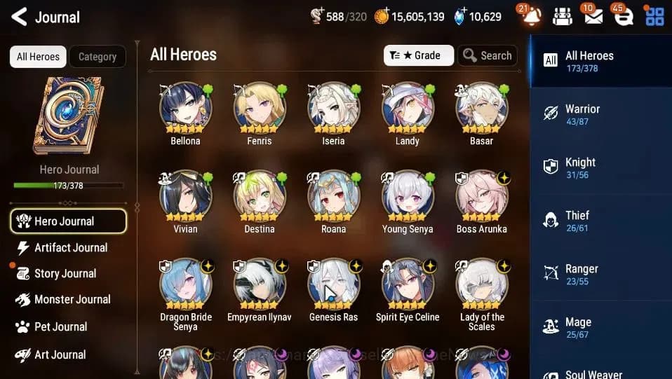 Epic Seven Accounts ASIA Unverif|New Era|16 ML(LOTScales,BArunka,RoLig image 9