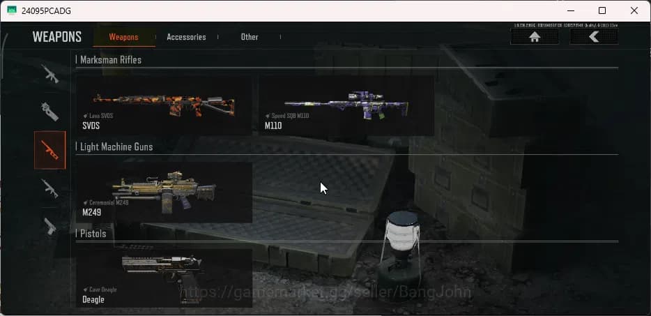 Arena Breakout Accounts Mobile|Lvl 30|SV 11.8M|CV 5.8M|6 WP Epic Skins|CN image 7