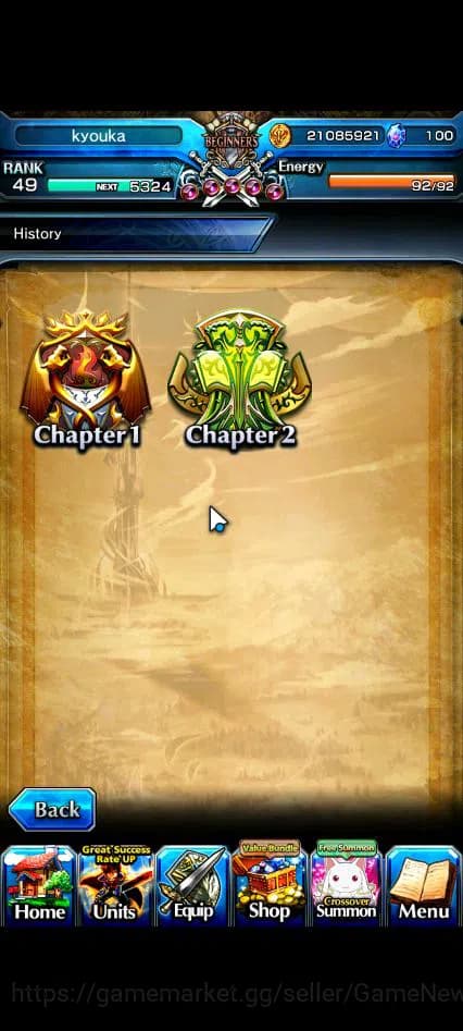 Grand Summoners Accounts Global|Rank 49|1 SP.Art|10 Ascend|Summer Miyu,Pinn image 16