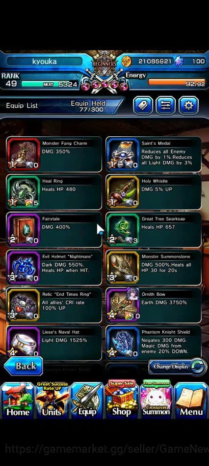 Grand Summoners Accounts Global|Rank 49|1 SP.Art|10 Ascend|Summer Miyu,Pinn image 7