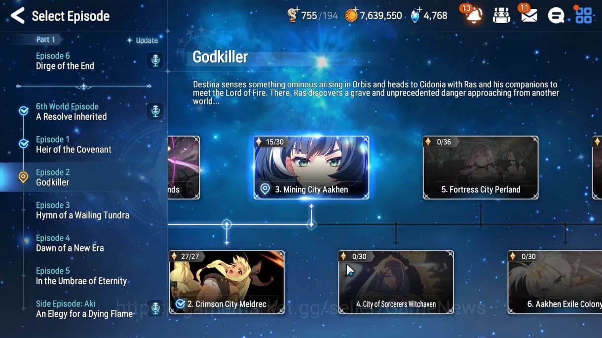 Epic Seven Accounts GLOBAL Unverif|New Era|2 ML(SALOME, NM Luna)+ Jenu image 13