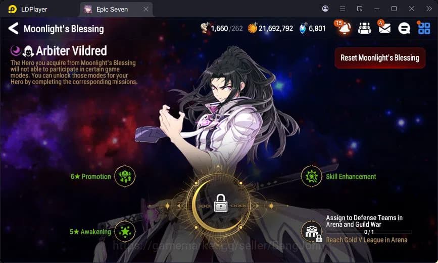 Epic Seven Accounts Global Unverif | 3ML | Vildred | Furious | Landy | image 3