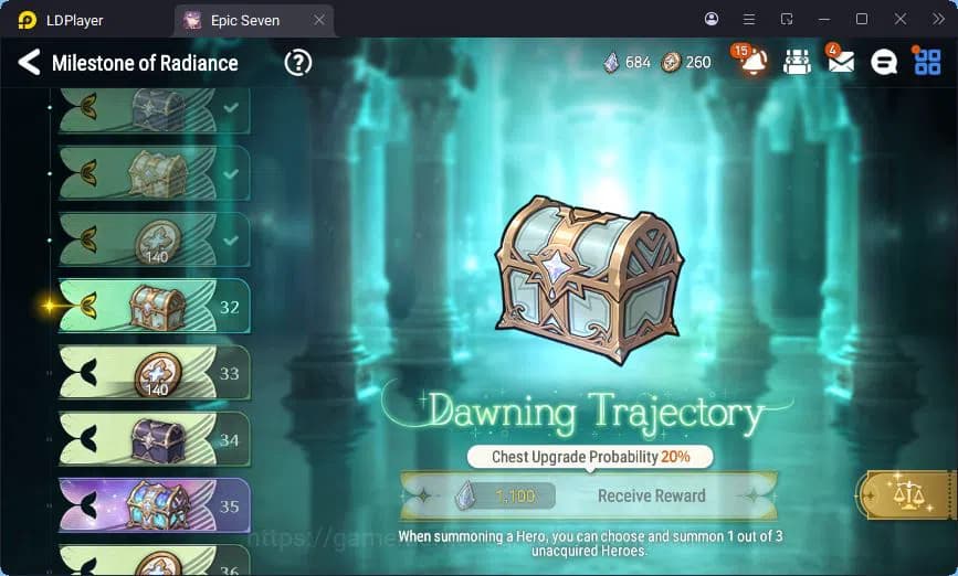 Epic Seven Accounts Global Unverif | 3ML | Vildred | Furious | Landy | image 4