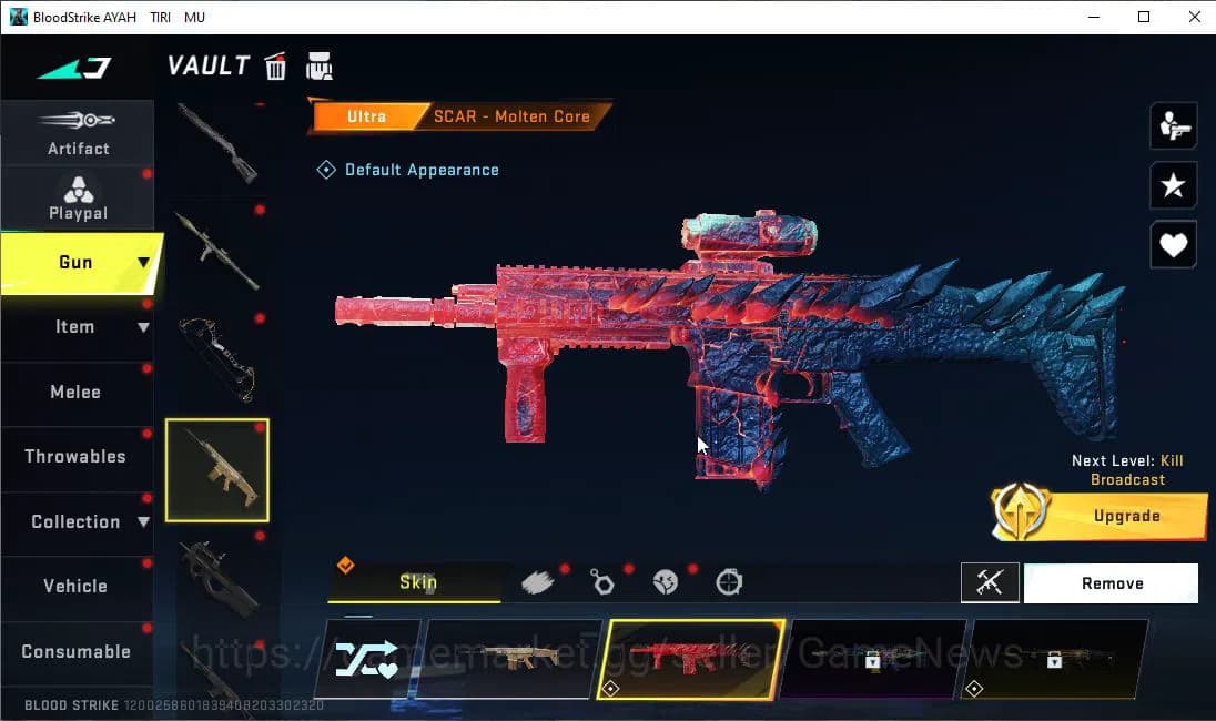 Blood Strike Accounts ASIA|ETERNAL KRAKEN - Void Cloak|18 ULTRA[M4A1,Vec image 13