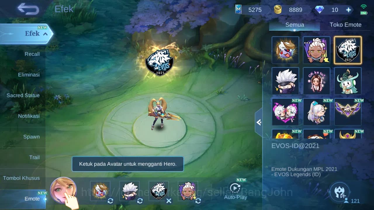 Mobile Legends: Bang Bang Accounts Hero 121 Skin 193 | Luckybox Moskov | KOF Karina | image 12