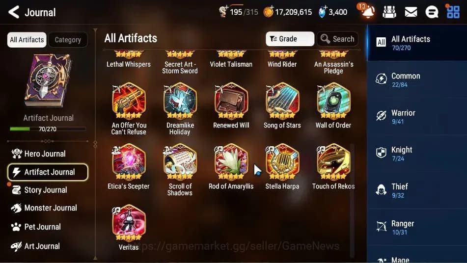 Epic Seven Accounts GLOBAL Unverif|New Era|13 ML(Salome,LOTScales,Etc) image 10