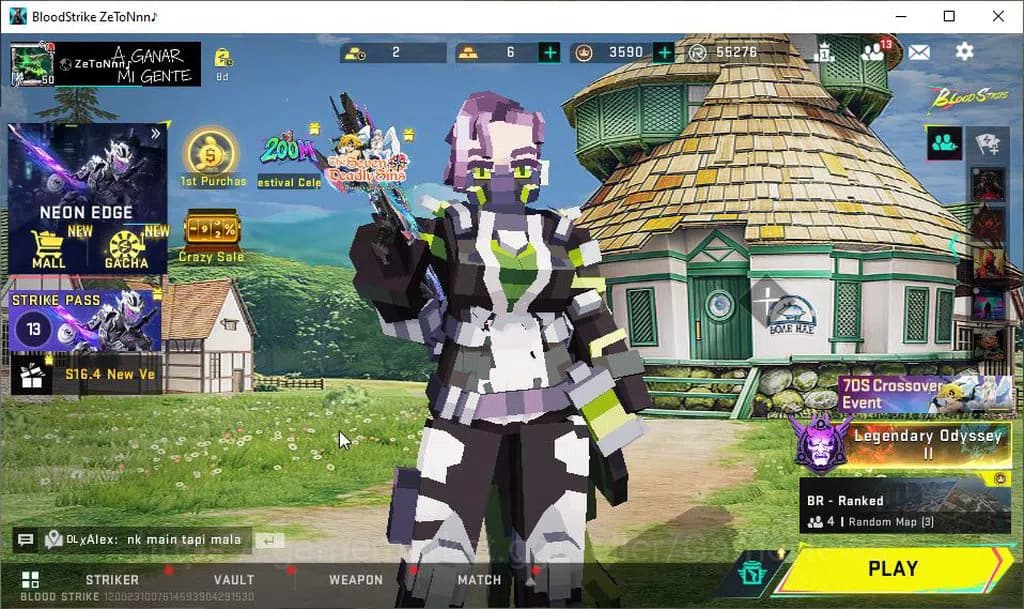 Blood Strike Accounts ASIA|13 ULTRA[HANK,KRAKEN,UMP45,FN2000,SCAR,INP-9, image 1