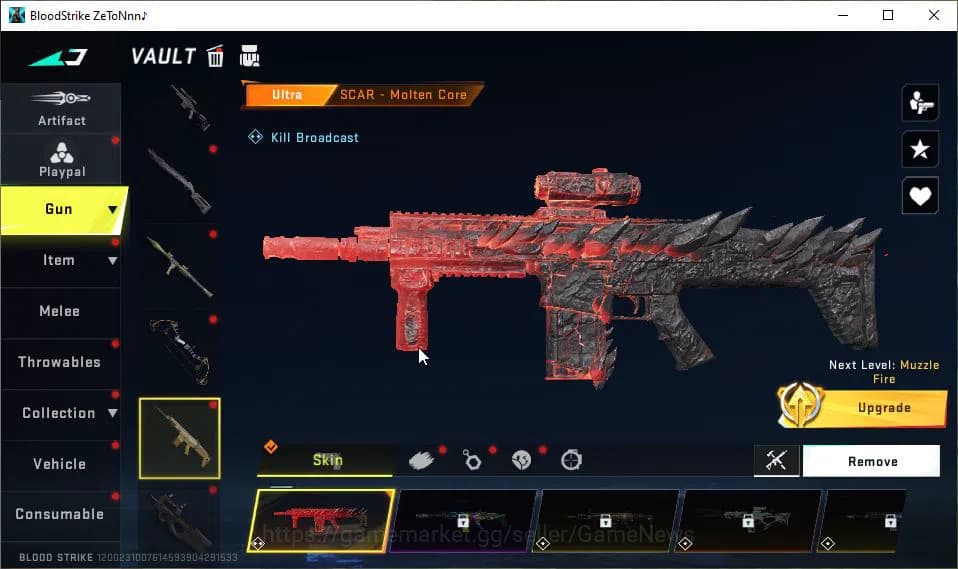 Blood Strike Accounts ASIA|13 ULTRA[HANK,KRAKEN,UMP45,FN2000,SCAR,INP-9, image 12