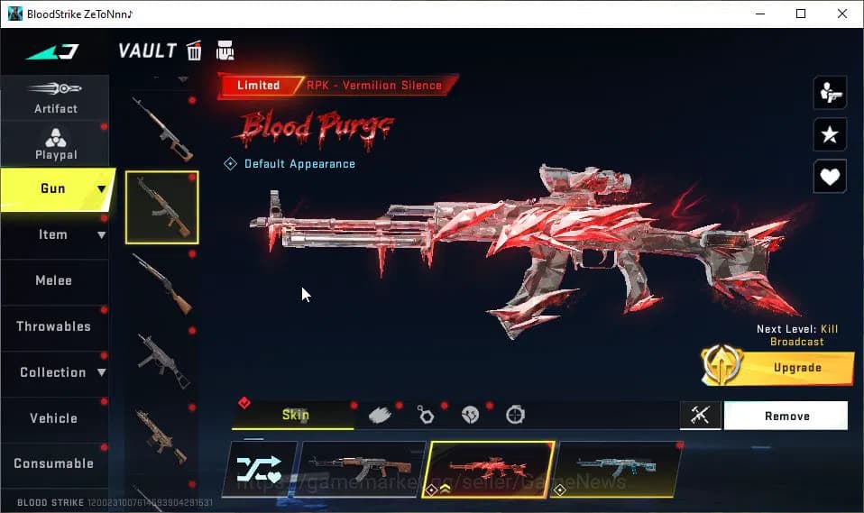 Blood Strike Accounts ASIA|13 ULTRA[HANK,KRAKEN,UMP45,FN2000,SCAR,INP-9, image 18