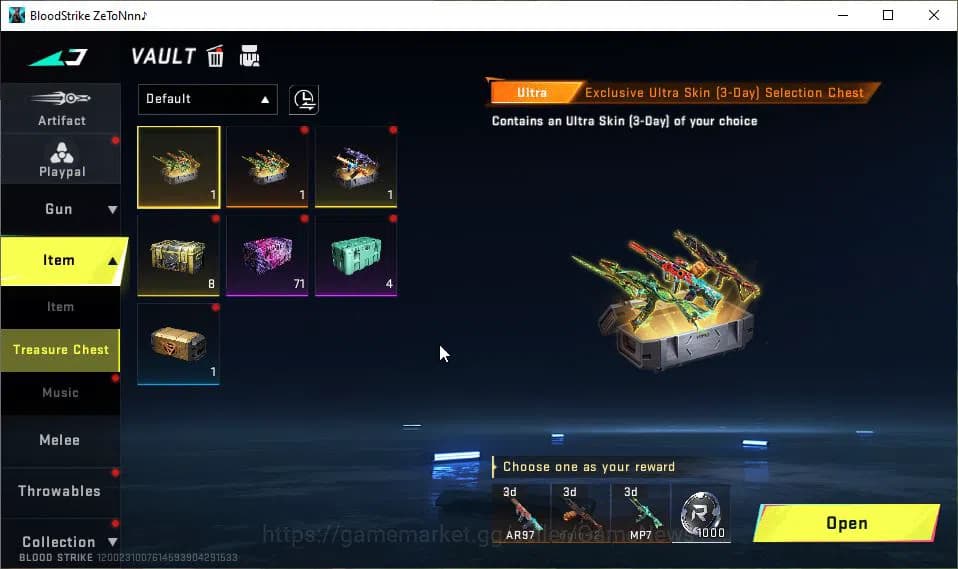 Blood Strike Accounts ASIA|13 ULTRA[HANK,KRAKEN,UMP45,FN2000,SCAR,INP-9, image 8