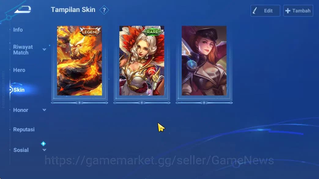 Honor of Kings Accounts Hero 14 Skin 3|Fresh Starter| (Wukong Legend) [Lad image 1