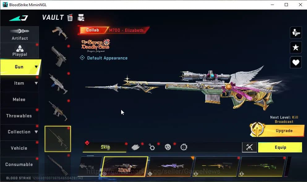 Blood Strike Accounts ASIA|ETERNAL Uzi-Scorpius Lv2|12 ULTRA[NOVA,SPIKE, image 13