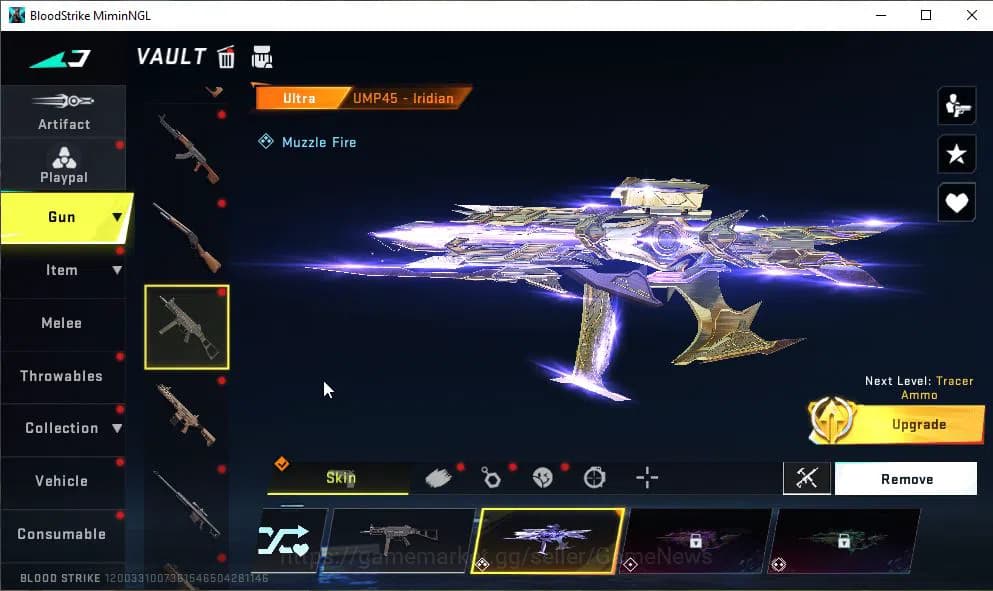 Blood Strike Accounts ASIA|ETERNAL Uzi-Scorpius Lv2|12 ULTRA[NOVA,SPIKE, image 20