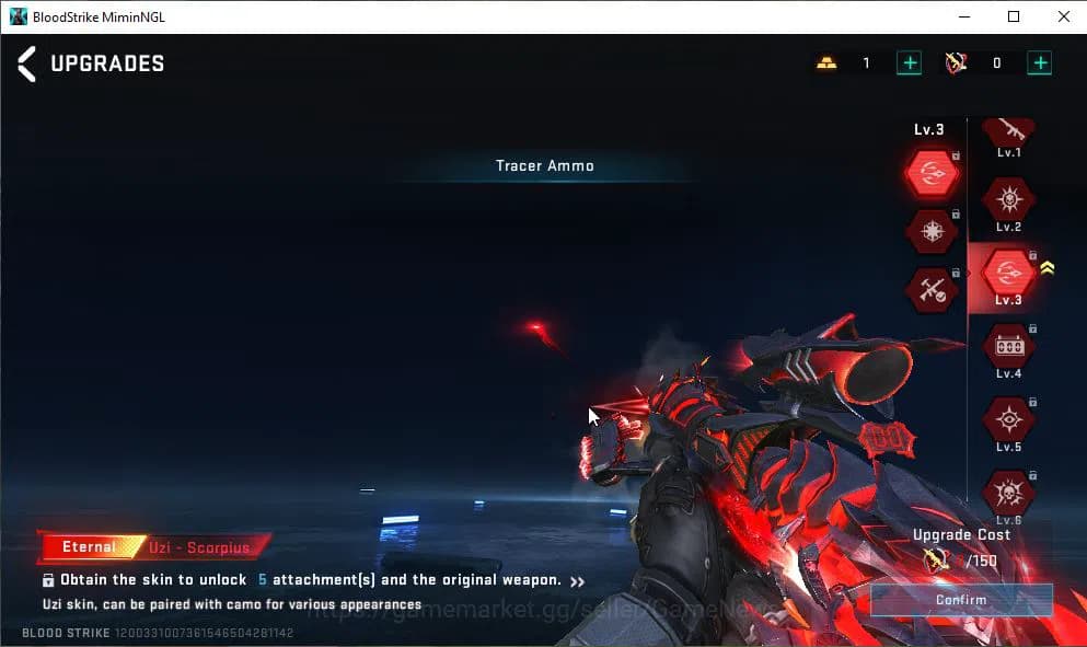 Blood Strike Accounts ASIA|ETERNAL Uzi-Scorpius Lv2|12 ULTRA[NOVA,SPIKE, image 8