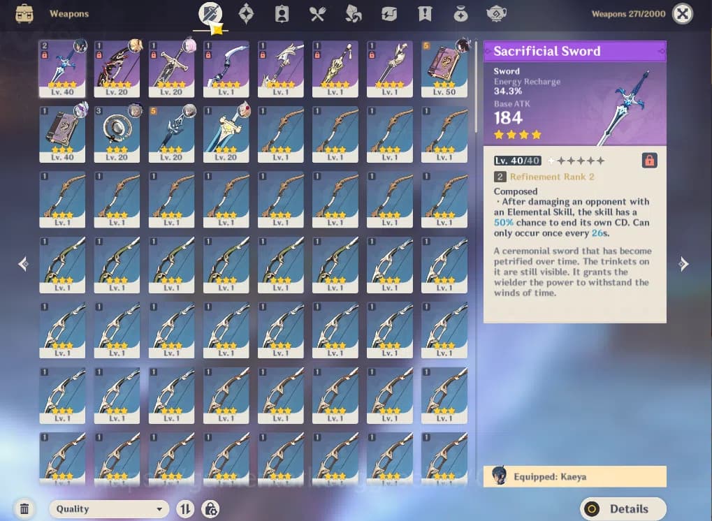 Genshin Impact Accounts ASIA|AR30|1Limited+22(*4Character)|Columbina,Mizuk image 6