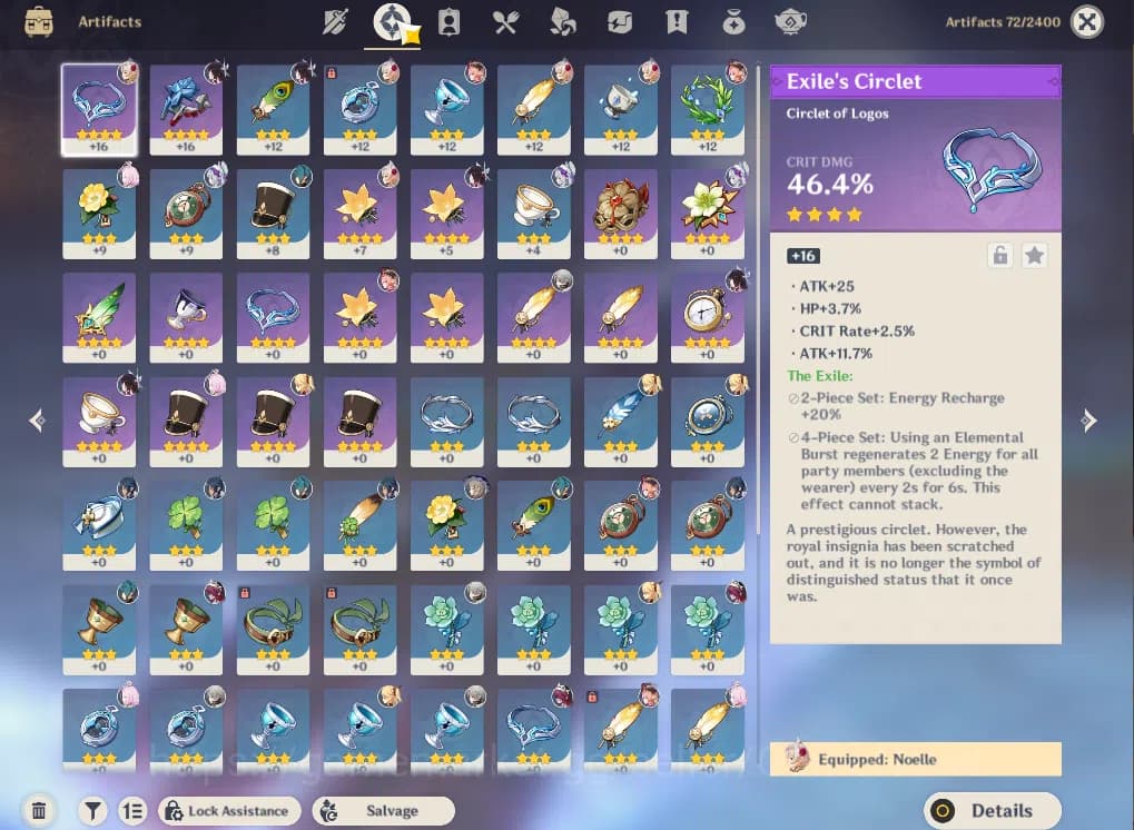 Genshin Impact Accounts ASIA|AR30|1Limited+22(*4Character)|Columbina,Mizuk image 7