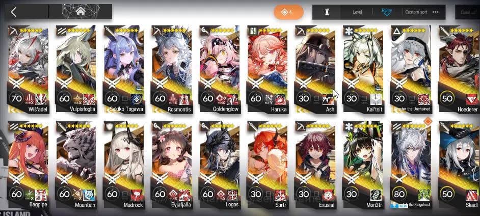 Arknights Accounts Lv 91|189 Op+12 Skin|14 Limited+Collab AVE| Wisade image 7