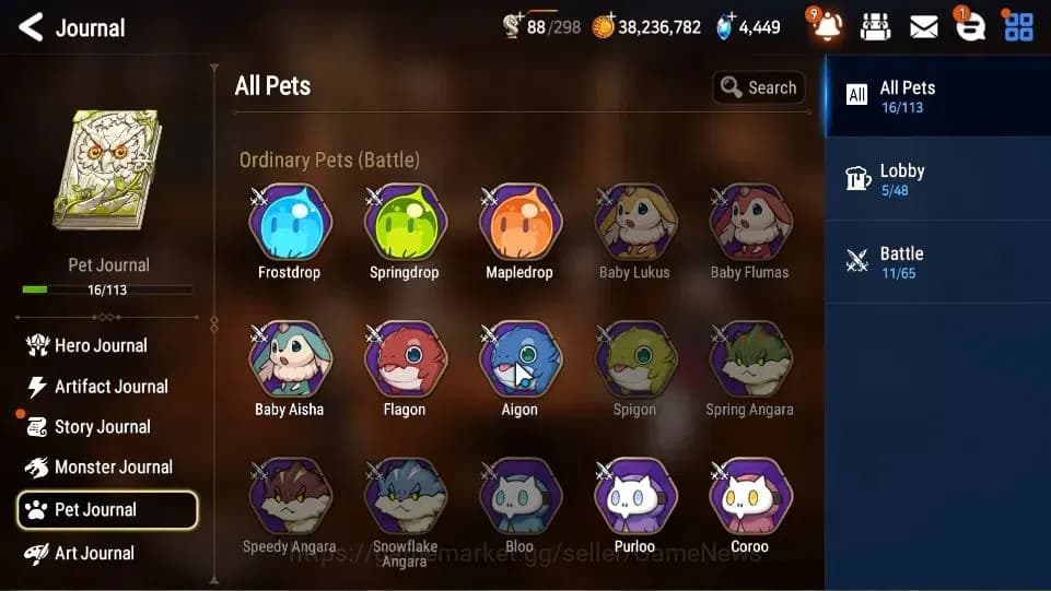 Epic Seven Accounts ASIA Unverif|7 ML(BArunka,BYSHwayoung,LW Peira,Etc image 14