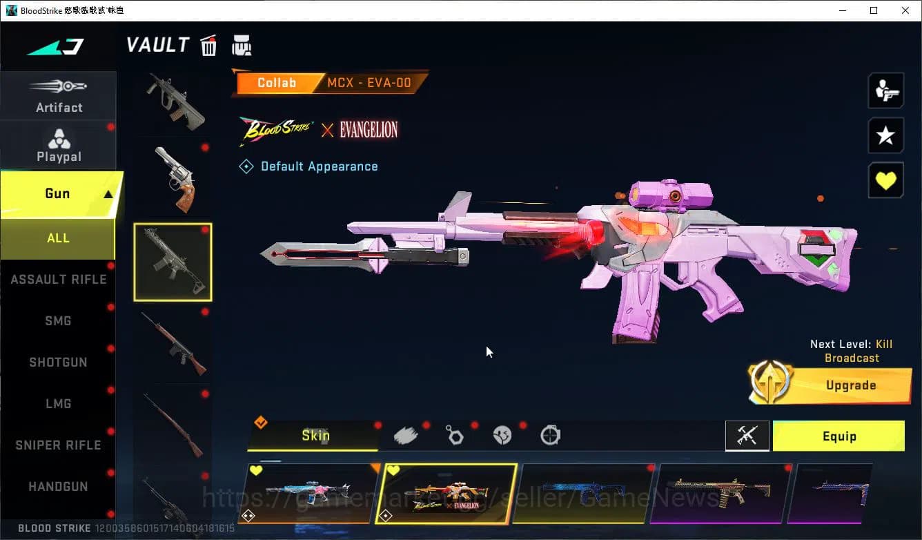 Blood Strike Accounts ASIA|ETERNAL ZERO+Collab 7DS AK47-Rhitta,AOT[MIKAS image 18