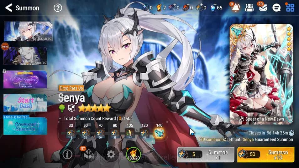 Epic Seven Accounts GLOBAL Unverif |New Era| 3 ML (Har Setti,DK Sharun image 15