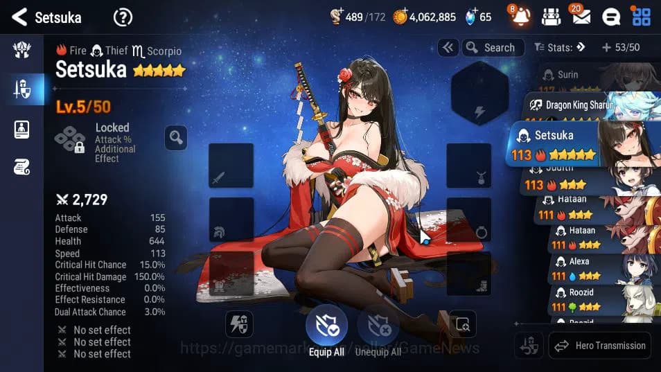 Epic Seven Accounts GLOBAL Unverif |New Era| 3 ML (Har Setti,DK Sharun image 3