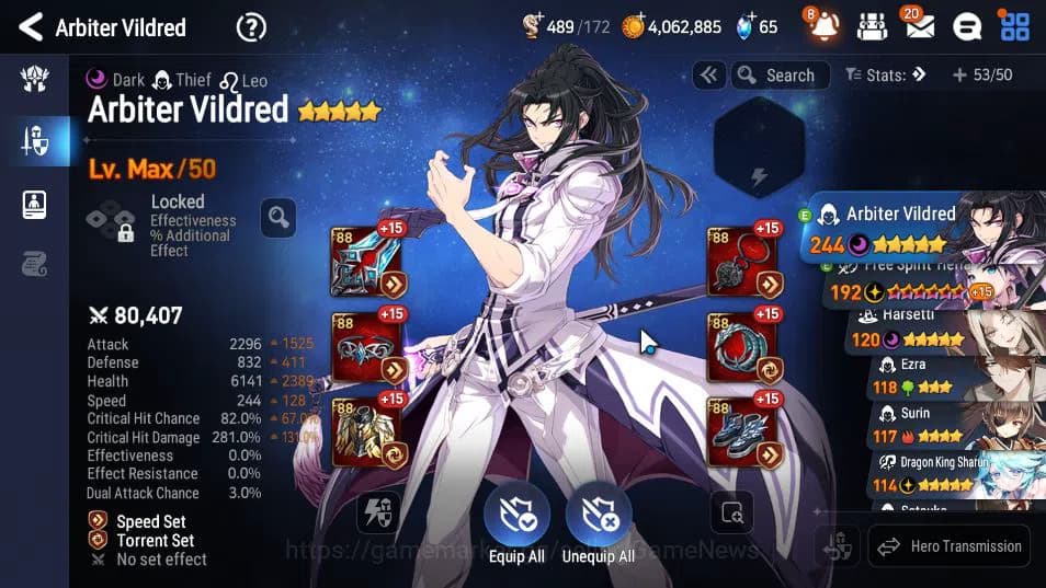 Epic Seven Accounts GLOBAL Unverif |New Era| 3 ML (Har Setti,DK Sharun image 6