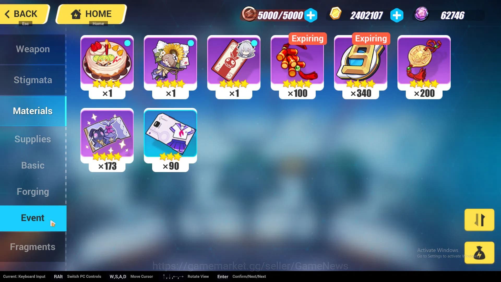 Honkai Impact 3rd Accounts SEA Lv 70|1 Fullset (Theresa Lunar Vow CL 4/4),Kia image 11