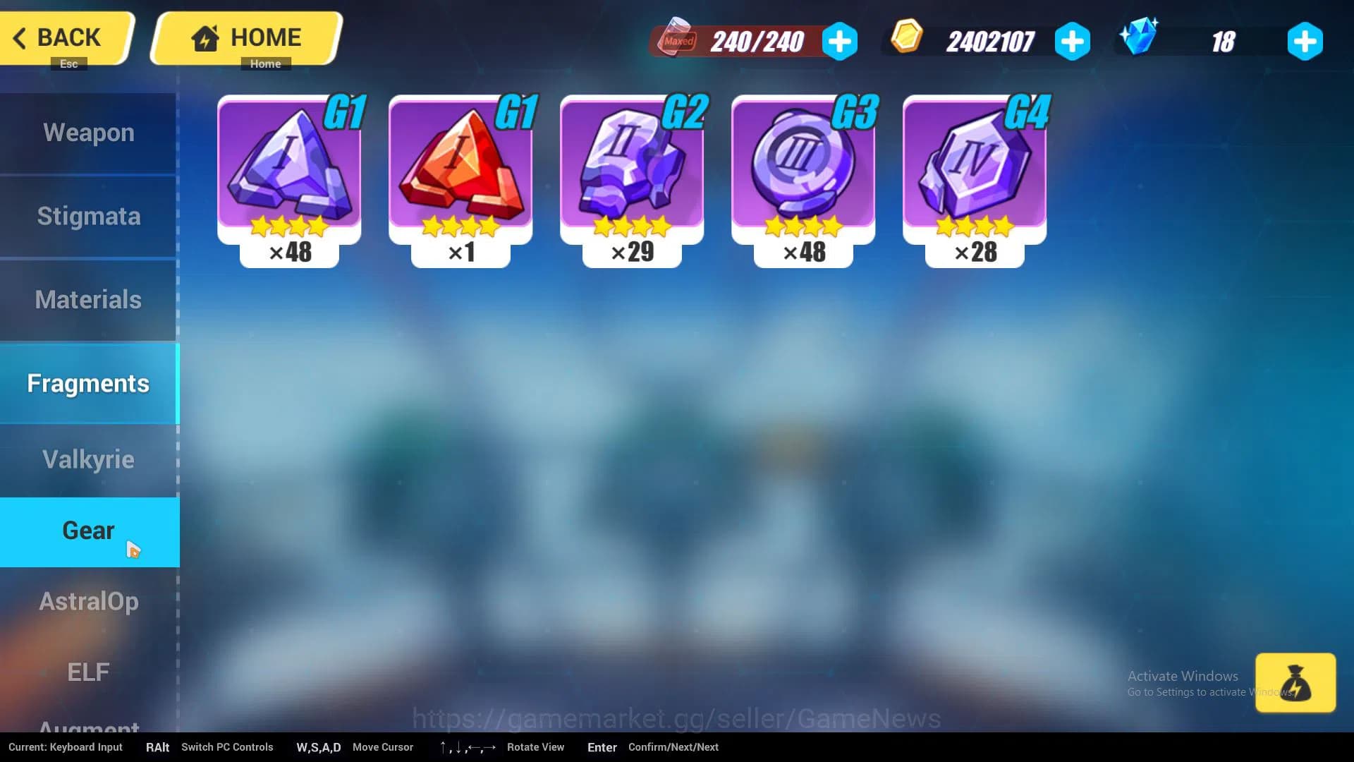 Honkai Impact 3rd Accounts SEA Lv 70|1 Fullset (Theresa Lunar Vow CL 4/4),Kia image 13