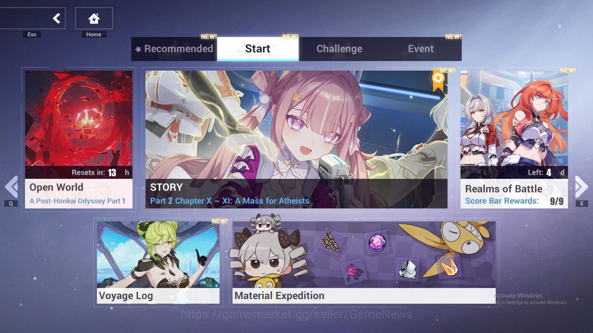 Honkai Impact 3rd Accounts SEA Lv 70|1 Fullset (Theresa Lunar Vow CL 4/4),Kia image 15