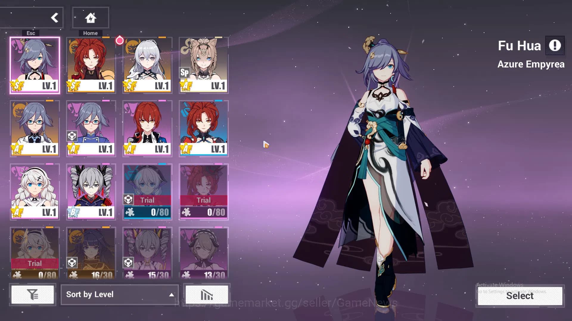 Honkai Impact 3rd Accounts SEA Lv 70|1 Fullset (Theresa Lunar Vow CL 4/4),Kia image 3