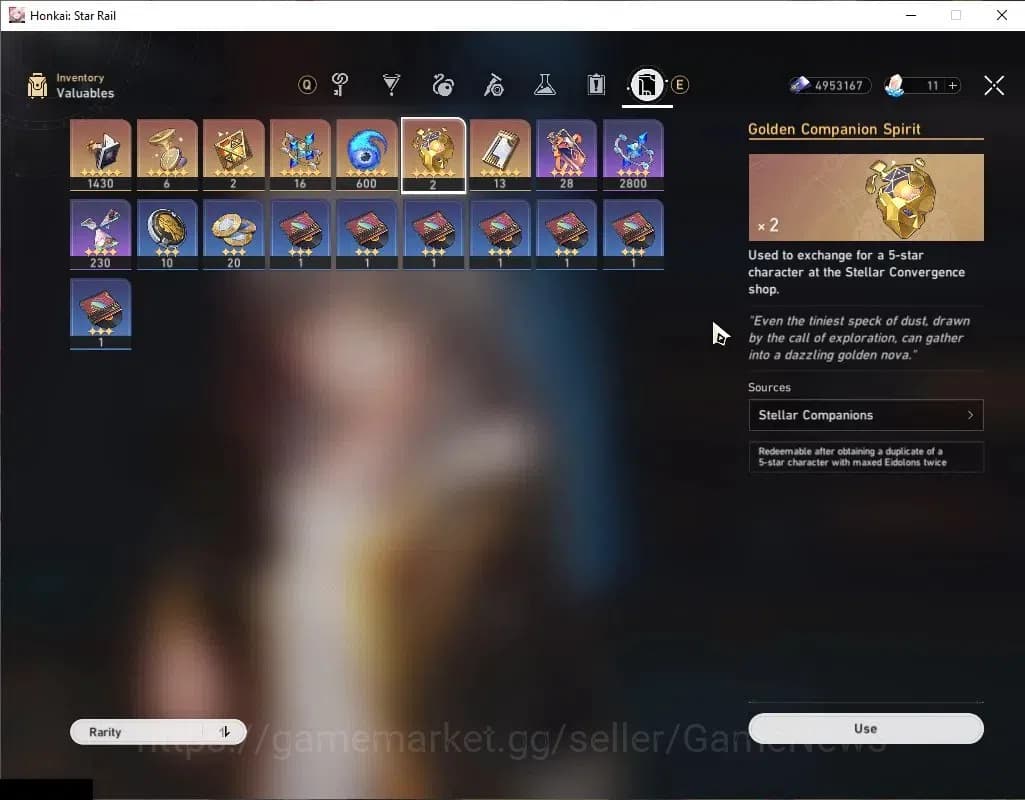 Honkai Star Rail Accounts Asia|TL 30|2 Golden Companion Spirit|2 Limited|[Si image 10