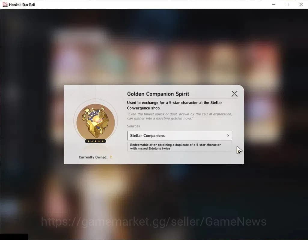 Honkai Star Rail Accounts Asia|TL 30|2 Golden Companion Spirit|2 Limited|[Si image 11