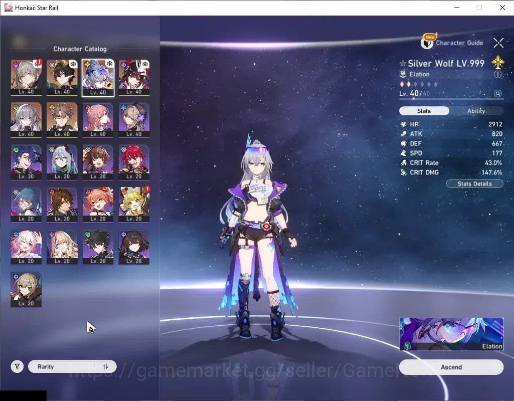 Honkai Star Rail Accounts Asia|TL 30|2 Golden Companion Spirit|2 Limited|[Si image 4