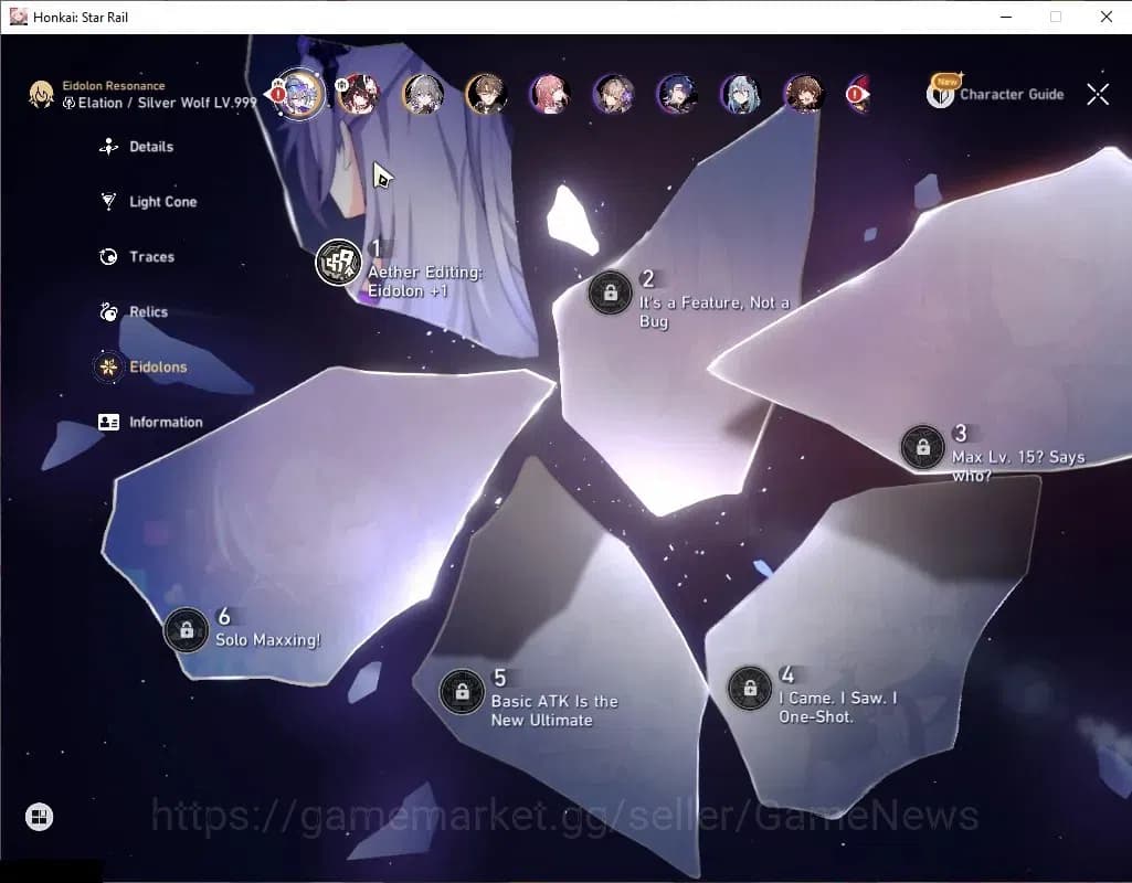 Honkai Star Rail Accounts Asia|TL 30|2 Golden Companion Spirit|2 Limited|[Si image 5