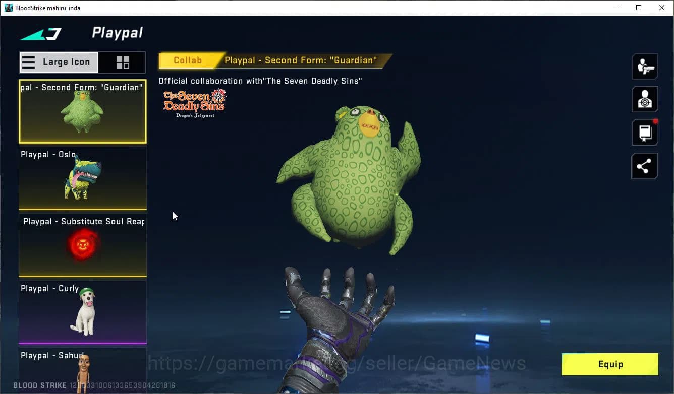 Blood Strike Accounts ASIA|Collab 7DS(Karl98,QBZ95),BLEACH Byakuya,EVA[K image 11