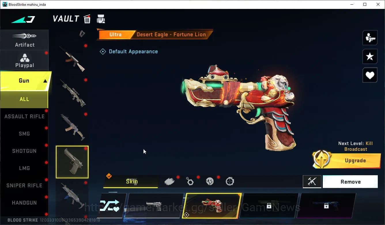 Blood Strike Accounts ASIA|Collab 7DS(Karl98,QBZ95),BLEACH Byakuya,EVA[K image 17