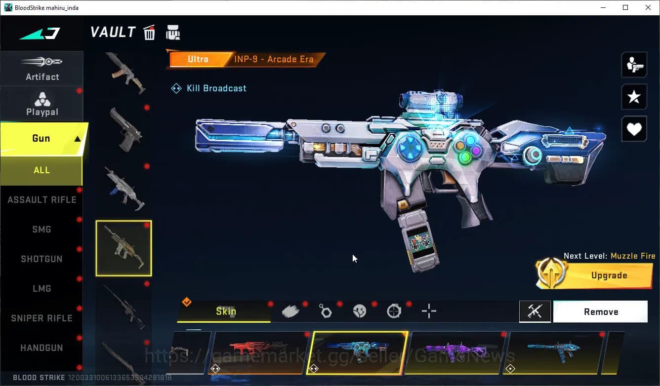 Blood Strike Accounts ASIA|Collab 7DS(Karl98,QBZ95),BLEACH Byakuya,EVA[K image 19