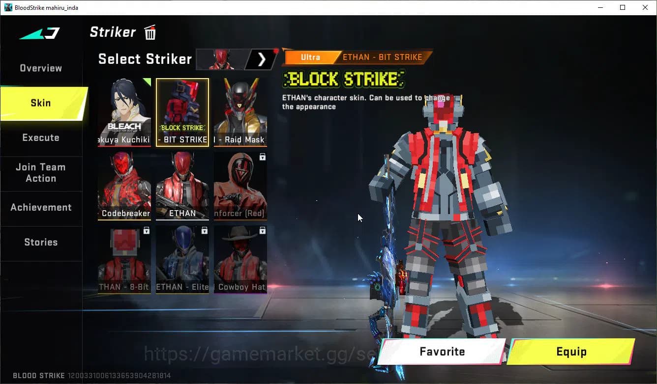 Blood Strike Accounts ASIA|Collab 7DS(Karl98,QBZ95),BLEACH Byakuya,EVA[K image 5