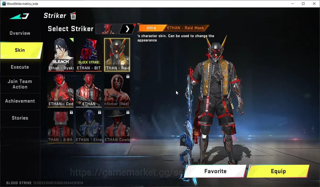 Blood Strike Accounts ASIA|Collab 7DS(Karl98,QBZ95),BLEACH Byakuya,EVA[K image 6