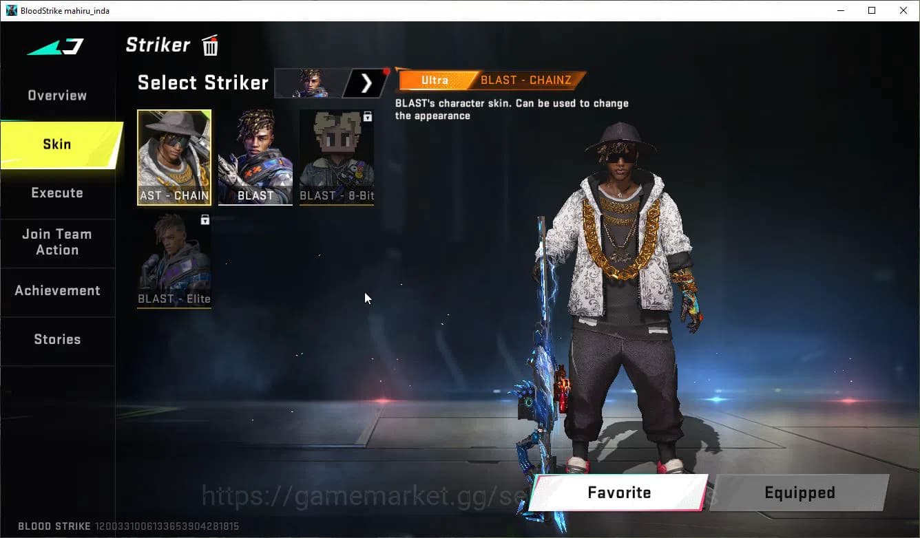 Blood Strike Accounts ASIA|Collab 7DS(Karl98,QBZ95),BLEACH Byakuya,EVA[K image 8