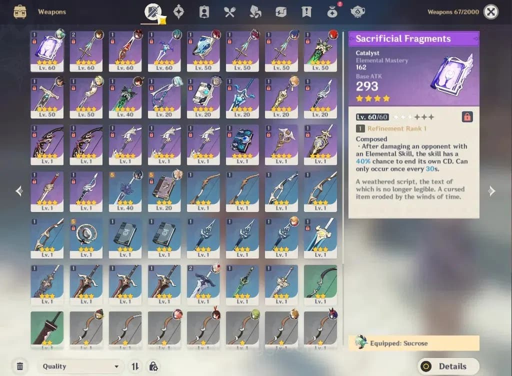 Genshin Impact Accounts ASIA|AR41|3Limited+24(*4Character)|Zhongli,HuTao,L image 7