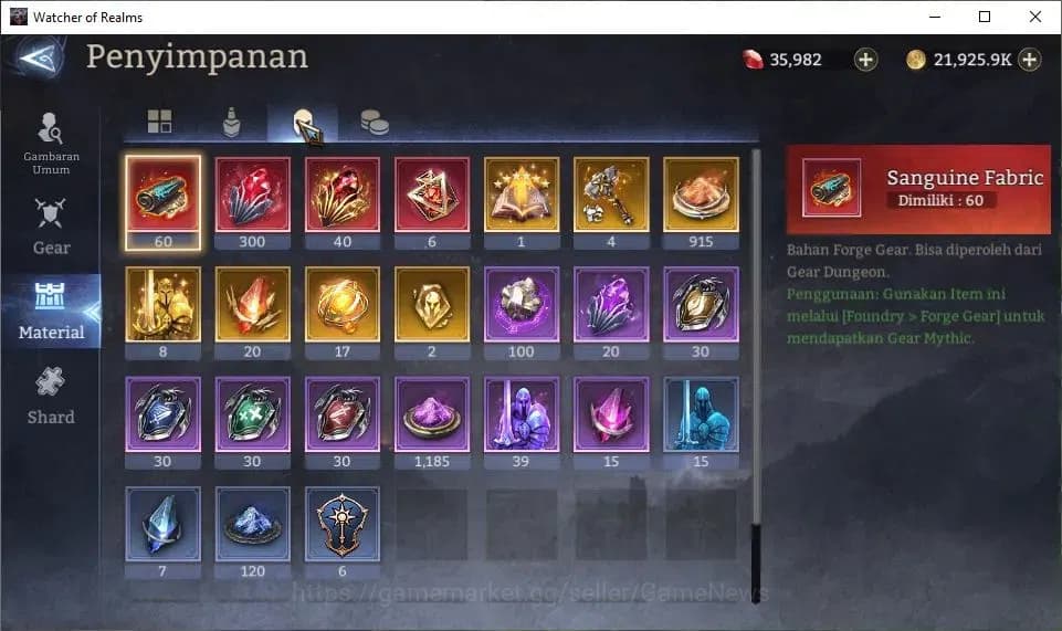 Watcher of Realms Accounts GLOBAL 50x|Starter Ready Gacha|Lv 6|62K Power|35K image 10